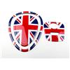 Generic Union Jack UK Flag - Adesivo interno per mini Cooper ONE S JCW F Series F54 Clubman 2016 (presa aria USB pannello senza radio)