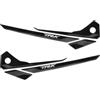 AZgraphishop ADESIVI MANIGLIE RESINA 3D COMPATIBILE CON BENELLI TRK 702 2023 FM-1070 (Grigio)