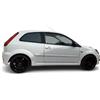 Solarplexius Tendine parasole auto per FORD FIESTA 2001-2008 Set completo Pannelli oscuranti pretagliati per finestrini, Protezione contro sole e calore senza pellicole o colla, Testato TÜV