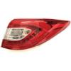 NYSAASDST Fari Posteriori Per Hyundai Per IX35 2013 2014 2015 2016 Paraurti Posteriore Esterno Fanale Luce Freno(Giusto)