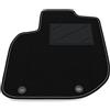 Somer Car Tappetino Auto SOLO LATO GUIDA 1pz compatibile con Honda Jazz 2008-2015| 1 tappeto su misura in moquette