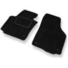 Mossa Tappetini auto compatibili con Skoda Yeti I SUV 2009-2013 2 pz. nero