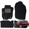 W-Parts Serie 4 TAPPETI - TAPPETINI in Moquette Neri per TOYOTA RAV4 DAL 2012 AL 2018