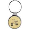 KIESENBERG Portachiavi Regalo per Vespa PX Motocicletta Fan A-20424