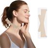 BOXOB 20pz Invisibili Istantanei Nastro Sollevamento Collo, Riutilizzabili Elastiche Cerotti Antirughe Collo Impermeabili e Traspiranti Nastro Sollevamento Viso da Usare Prima Trucco