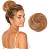 CAISHA Chignon 100% CAPELLI UMANI Updos Parrucchino Chignon Per Capelli Chignon Hepburn Cravatta Per Capelli Mix Biondo Scuro H311o