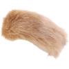 QUXVUIS Fascia per capelli traspirante in pelliccia sintetica accogliente ed elegante per le donne Fascia per capelli traspirante in pelliccia sintetica da indossare comodamente, cachi