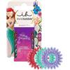 Invisibobble KIDS Disney Ariel Set da 6 | Rosso, Verde e Viola | Scrunchies a spirale per capelli da bambina | intrecciabili - scrunchies no-pull per una tenuta elegante