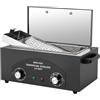Babeenoo Sterilizzatore ad aria calda da 300 W, 220 V, sterilizzatore per unghie, con regolatore di temperatura e timer, nero, a calore secco, sterilizzatore ad alta temperatura per parrucchieri, saloni di