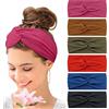 Kavya Fasce Capelli Donna Largo Elastico Morbido Estate Boho Stampa Accessori Sportiva Yoga Bandana Donna Multicolore (multicolore-3)