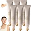 WRJFD Line Smoother Fine Line Blurring Primer, Primer levigante e tonificante per la pelle, Crema lifting per occhi e viso, Crema lisciante istantanea, Primer blur istantaneo per i pori (6 pezzi)