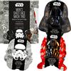 MAD BEAUTY Set di 3 maschere per il viso di Star Wars, Darth Vader, Storm Trooper e Fighter Pilota, tè nero, tè verde e cocco per lenire e ringiovanire la pelle stanca