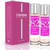 CARAVAN FRAGANCIAS - Scatola regalo con 2 profumi: Nº82 da 150 ml, per donna