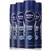 Nivea Men Cool Kick Deodorante Uomo Spray 48H 150ml