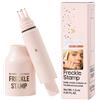 Generico Upgrade Faux Freckle Stamp Pen, Waterproof and Long-Lasting Quick Dry Lifelike Magic Freckles Stamp for Natural, Face Freckle Makeup for with 5-Point Multi-Prong Precision Stamp Head (1# LIGHT)