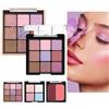 Generic Palette per trucchi, ombretti e ombretti illuminatori per donne, effetti satinati e opachi cosmetici morbidi per la bellezza per serate e viaggi