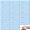 Generic Confezione da 50 mini salviette da viaggio portatili per mani e viso; pulite e igieniche, multiuso, delicate sulla pelle, per viaggi, palestra, uso quotidiano