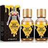 Yacriso Thermofirm Olio per ginecomastia al veleno d'ape, Olio riscaldante per ginecomastia per uomo, Olio rassodante per ginecomastia per uomo, La scelta migliore per rafforzare i muscoli del torace (2pcs)