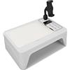Shanrya Lampada per Unghie, Lampada per Unghie 96W 100‑240V Spina Europea Cuscino Tenuto in Mano per Nail Art per Salone di Bellezza