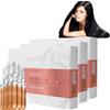 VKaoess Ripara fiale per capelli danneggiati e secchi, siero intensivo con cheratina + pro-vitamina B5 per ridurre la rottura e le doppie punte, formula vegana senza solfati (3 scatole)