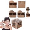 Generico 1 Box of 6PCS Guo Xiao Niu Makeup Puff, Guo Xiao Niu Cushion Foundation Puff, Chocolate Color Quick Makeup, For Natural And Easy Makeup Soft Long-Lasting (1PCS)