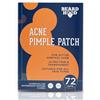 Beardhood Acne Pimple Patch | 72 Hydrocolloid Waterproof Patches | For Active Surface Acne | Absorbs Pimple Overnight, Reduces Excess Oil | For All Skin Types