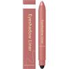 Generico Eyeliner e ombretto 2 in 1, ombretto in stick, non elaborato, resistente alle sbavature, impermeabile, a lunga tenuta, morbido e facile da applicare (Oro rosa)