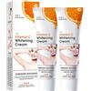 Buobiy Skin Whitening Cream for Body | Lightening Cream for Intimate Areas and Bleaching,Vitamin C Dark Spot Remover Corrector for Neck,Armpit, Underarm,Elbow, Inner Thigh and Knees,Bikini (2pcs)
