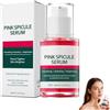 Generico Siero di spicole rosa, ampoule sierico idratante per il viso con calcio, raffinatezza dei pori, finitura della pelle di vetro, idratazione e nutrimento, per occhiali scuri, linee sottili (C)