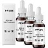 Yacriso Trattamento dei capelli PP405, olio per la crescita dei capelli SCU-405, siero perdita anti-capelli, olio nutriente del cuoio capelluto, riparazione dei danni, prevenzione delle perdite (3pcs)