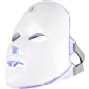 Generic Maschera di luce rossa per il viso, maschera di luce rossa - copertura facciale 7-1 colori - maschera facciale ricaricabile portatile, maschera di luce rossa LED wireless per la casa e