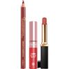 L'Oreal Paris L'Oréal Paris Rossetto Color Riche Intense Volume Matte 40Y 635 Worth It Medium Idratante + Matita Labbra Color Riche 570 Worth It Intense + Blush Lumi Le Liquid 635 Glowy Worth It Medium - Set da 3