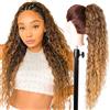 Ser Mulher Coda Di Cavallo Extension CAROL, Capelli Ricci, 70 cm (T2-27 Brown Degradee)