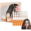 blmcoos Fiala per capelli al rosmarino per un aspetto più completo, siero per il trattamento dei capelli, fiala per capelli danneggiati, ripara e rinforza i capelli danneggiati, per capelli secchi, diradanti