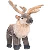 Wild Republic Cuddlekins Renna, Peluche di Animali, 30 cm, Peluche per Neonati, Peluche per Regalo di Compleanno Imbottitura Realizzata Partendo da Bottiglie Riciclate