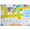 Mattel Games HCK86 Scrabble Junior - Gioco cruciverba per bambini, con 2 livelli di gioco, 6 mini giochi e adesivi, per design individuale, gioco da tavolo dai 6 anni in su