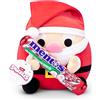 Snackles Peluche Natalizio Snackle Super Sized, 35 cm, di ZURU (Santa Claus, Candy Cane Mentos)