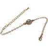 Lydee Deco Bracciale farfalla regolabile in oro rosa blu regalo festa della mamma natale compleanno