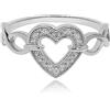 Meissa Anello in argento sterling Amore infinito per le donne Anelli di dichiarazione d'oro Dainty Anelli fatti a mano Carino dimensioni 9-16, Argento, 15.87