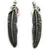 Empress Jewelry Orecchini in argento solido 925 Piuma E000751