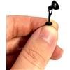 Handmade Lampione Orientabile DL40 colore nero per presepi e diorami con microlampada led
