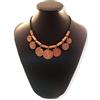 Handmade SPIRALE. collana spirale in rame, fatta interamente a mano
