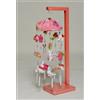 Tsurushi Kazari Mobile Chirimen Crepe Carino Usagi Coniglio Rosa Perle Japan W/