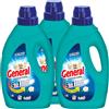 Der General General Universale Detersivo Liquido 5in1 per Lavatrice 28 Lavaggi Azione Scioglimacchia a Basse Temperature per Capi Bianchi e Colorati - 3 Flaconi da 1,26L Ognuno