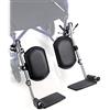 ARDEA Pedane elevabili cromate - Accessori carrozzina