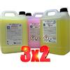 ECOBOLLE OFFERTA 3X2: Detersivo per Lavatrice, Ammorbidente e Lavapavimenti Olimpia, Super Profumati e Concentrati 15KG