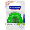 Elastoplast Hansaplast Cerotto di fissaggio Sensitive, 5 m x 2,5 cm, 1 pezzo