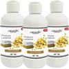 Camomilla Torino Profumo Concentrato Per Lavatrice Varie Fragranze 250 Ml (3 Unità, Gold Flower)