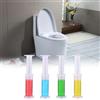 Dirfuny Gel igienico, 1 pz gel per la pulizia del WC, detergente per la pulizia del bagno, detergente profumato ai fiori per la casa deodorante per il bagno aromatico(Colore Casuale)