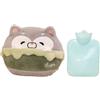Dgayaeic Hot Water Bottle & Cartoon Plush Cover, Hot Bottle Water Bag With Animal Print Cover, Hot Water Bag For Relief, Hot Water Bottle Bag Leak-Proof Reusable Design & Long-Lasting Use For Men Women